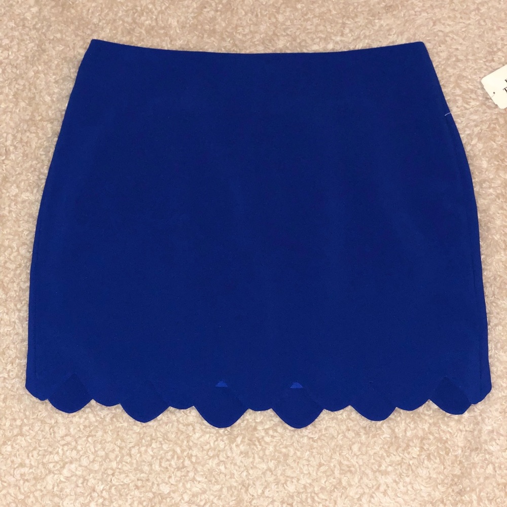 Blue Short Skirt